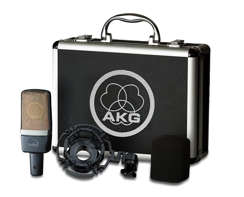 

Студийный конденсаторный микрофон AKG C214 Large Diaphragm Cardioid Condenser Microphone