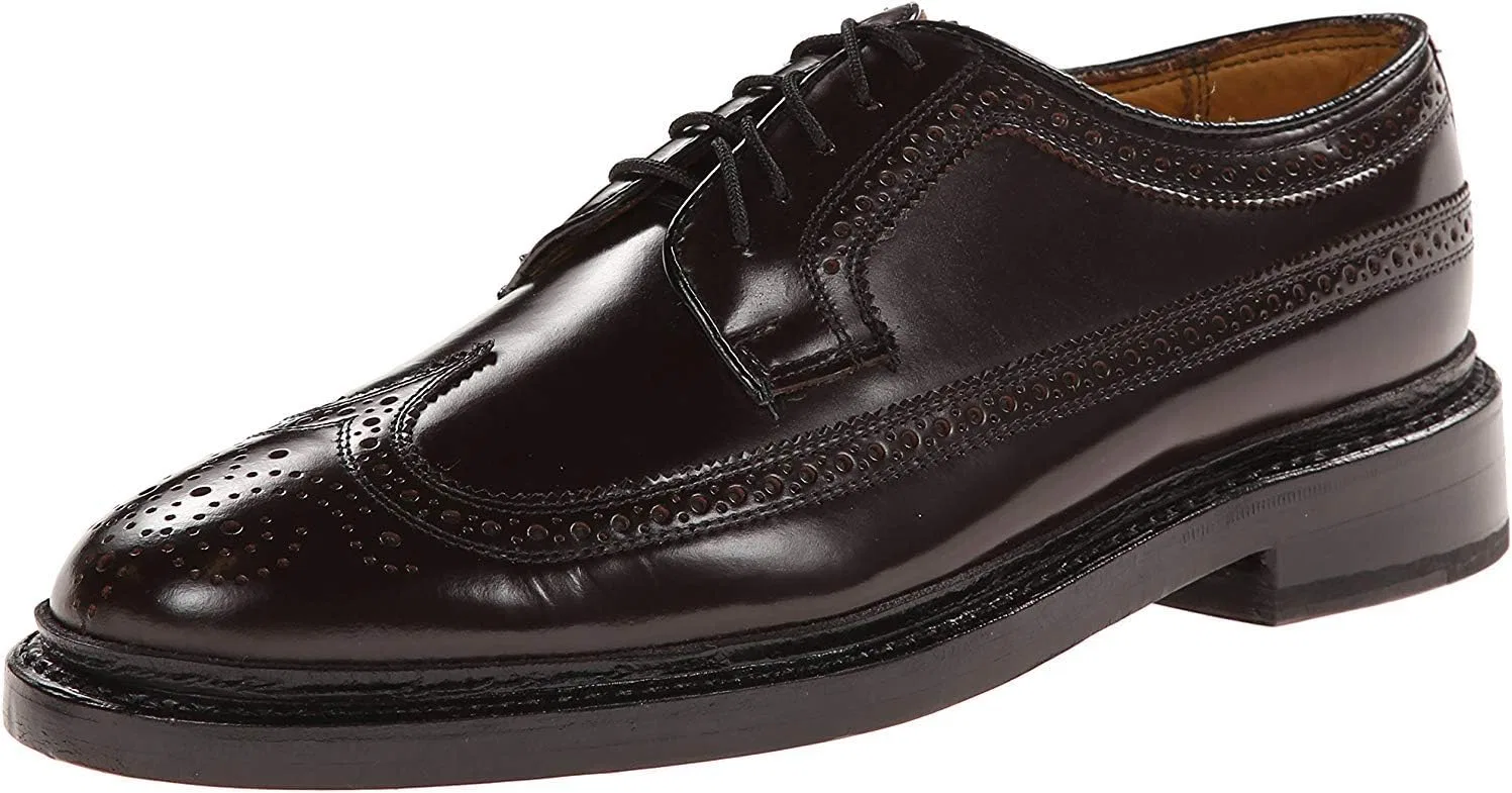 Туфли Pile Pile SHEIM1 7109 - 1978 Home - Kenmoor Mens Wingtip Oxford Florsheim, 2-Burgundy