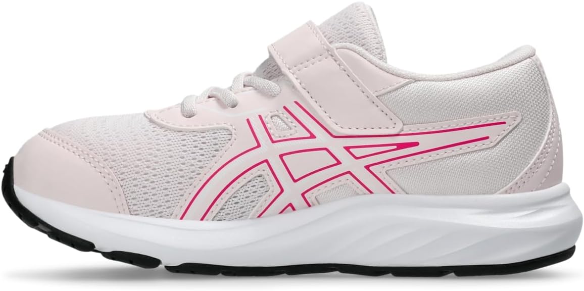 Кроссовки ASICS Boys Contend 9 Ps (для малышей/детей младшего возраста), белый/розовый/бледно-розовый — фото 4