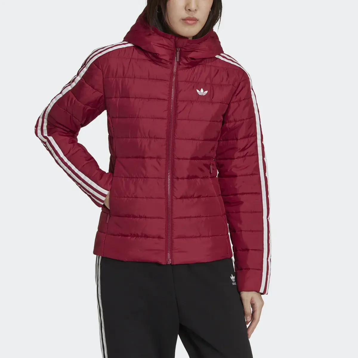 

Куртка Adidas Originals для активного отдыха "HOODED PREMIUM SLIM", цвет Legbur