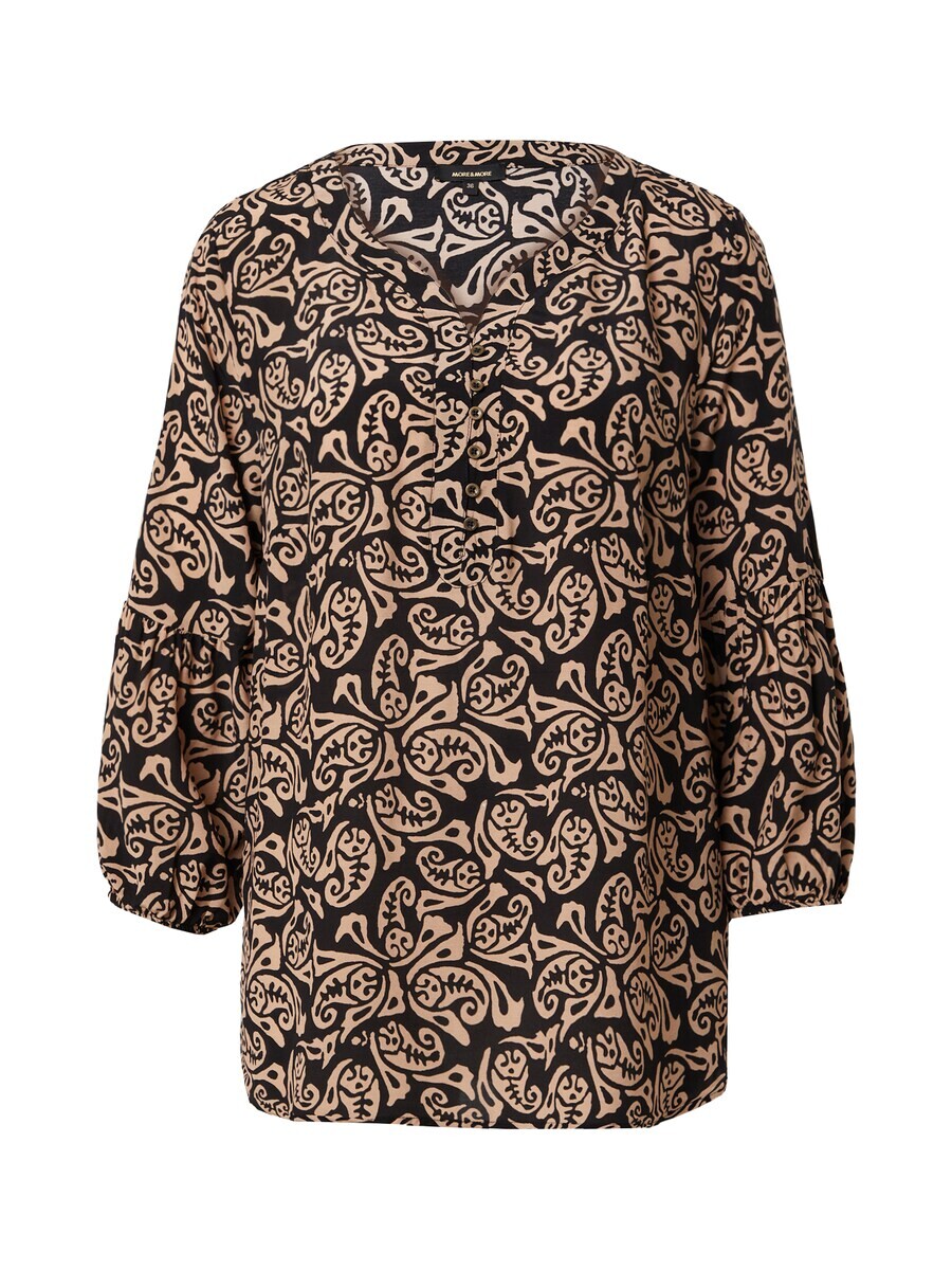 

Блузка MORE & MORE Blouse, цвет beige/black