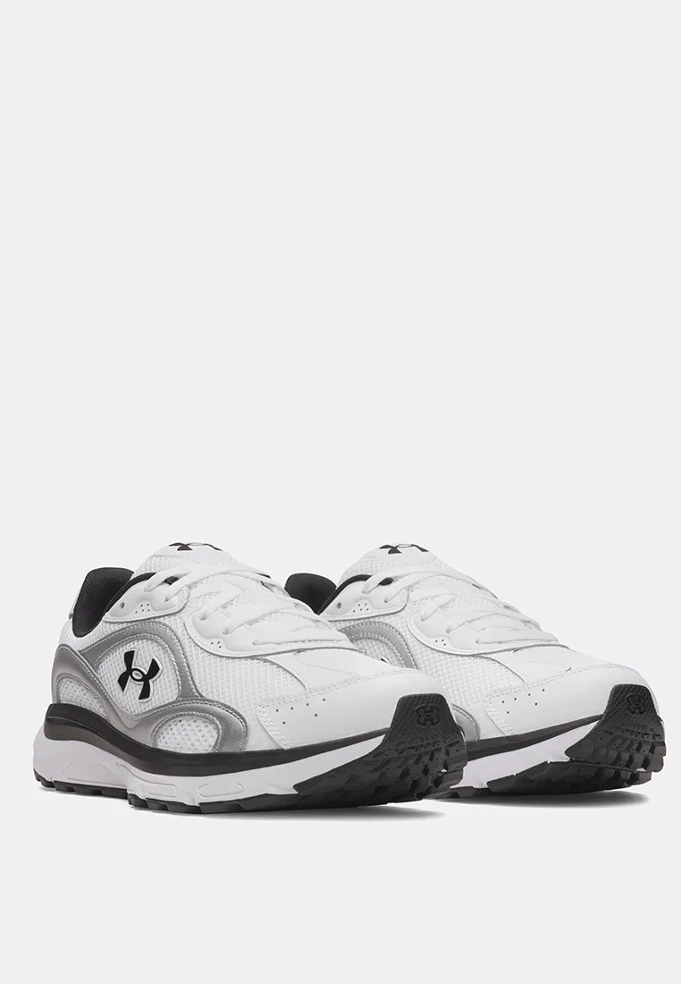Кроссовки мужские Tech Runner Under Armour, белый/черный — фото 2
