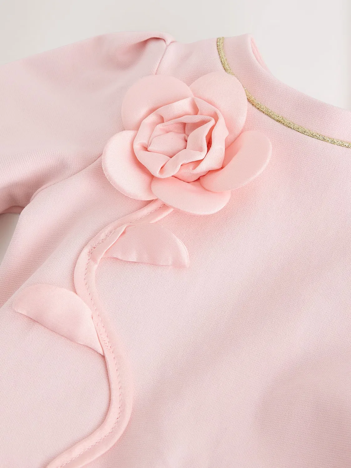 Платье Baker by Ted Baker светло-розового цвета — фото 3