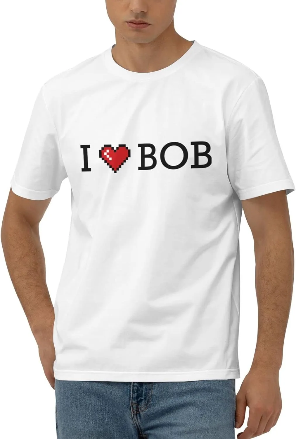 

Футболка мужская I Love Bob gaeruite