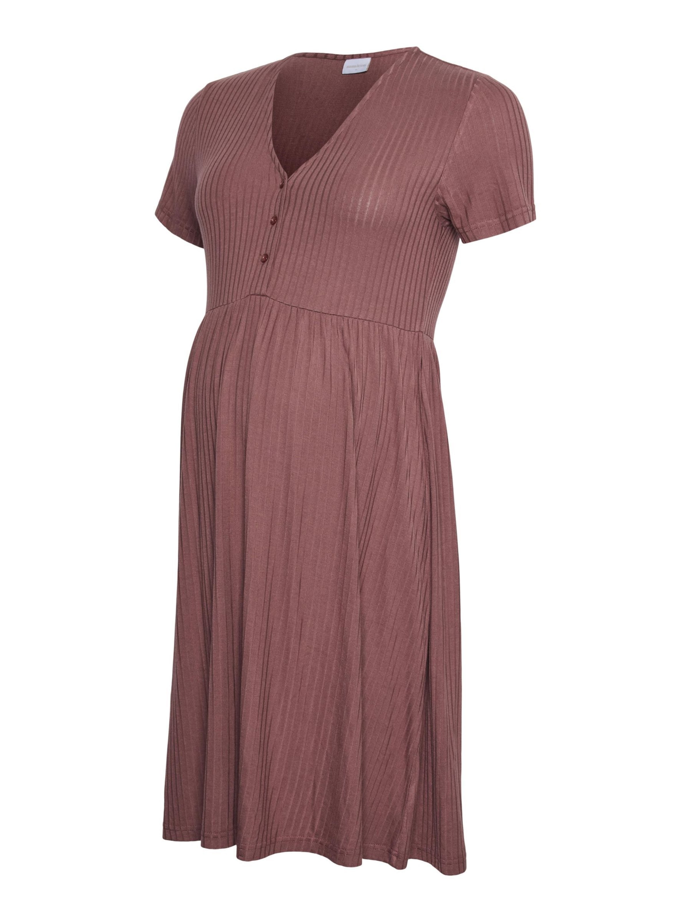 

MAMALICIOUS Платье в каштаново-коричневом цвете