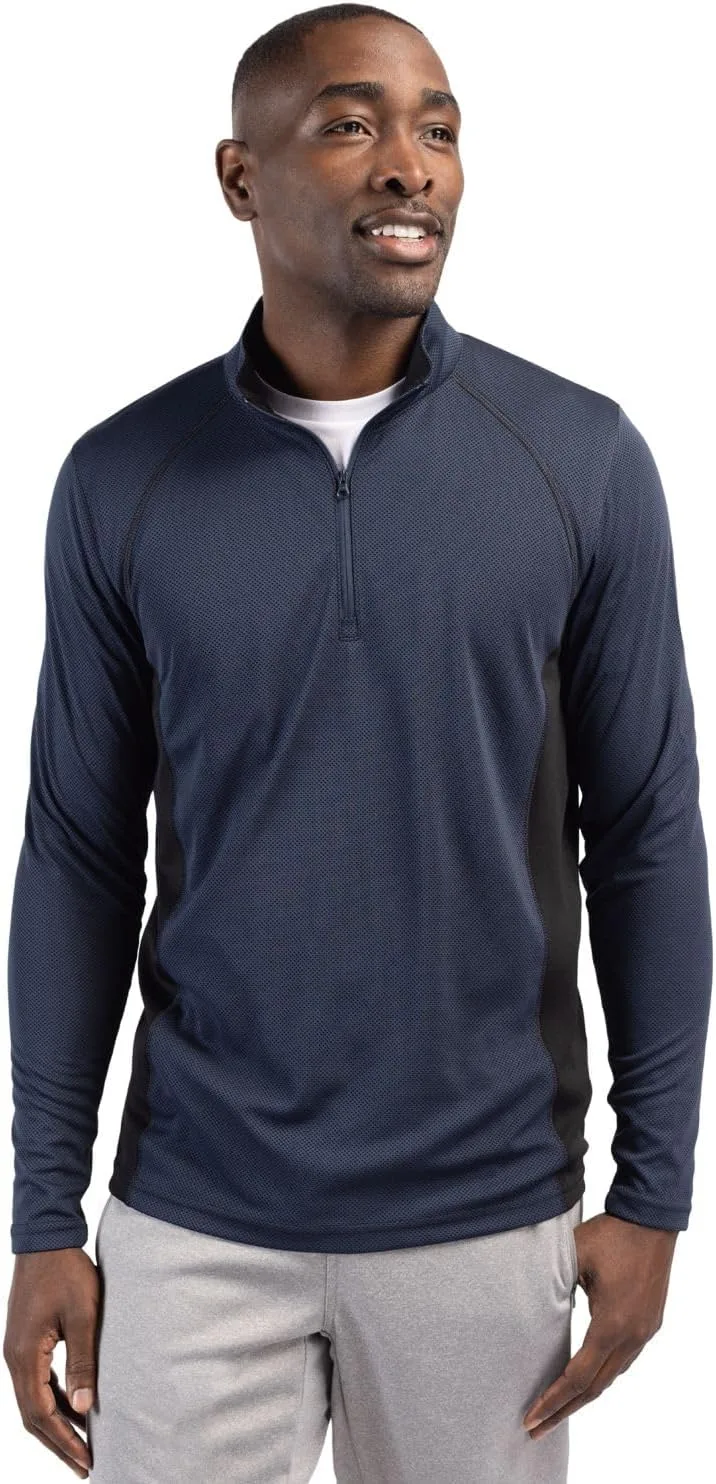 

Clique Ice Pique Colorblock мужская половинная молния Tech Pullover