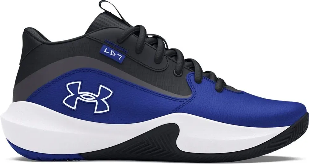 Сникерсы детские Ua Gs Lockdown 7, Under Armour, синий — фото 2