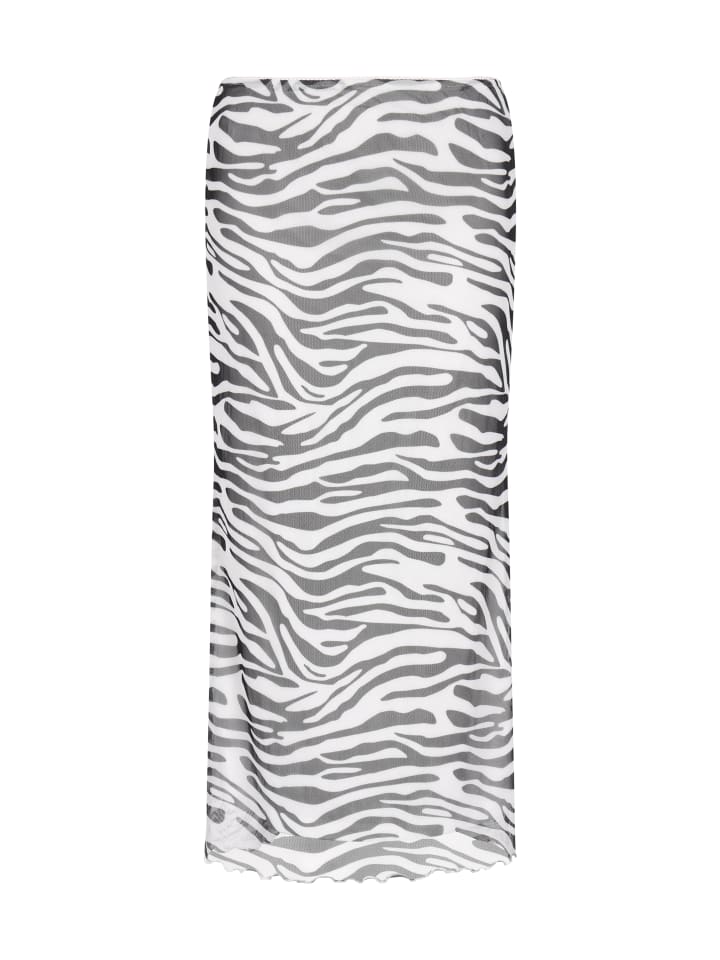 

Длинная юбка myMo ROCKS, цвет white black