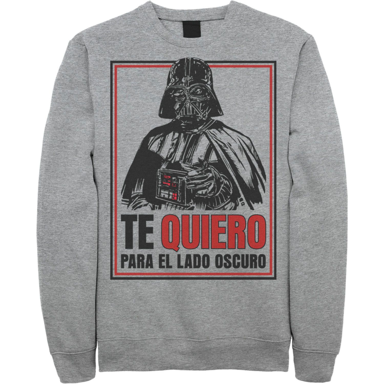 

Мужской флисовый свитшот Te Quiero Para El Lado Oscuro Star Wars