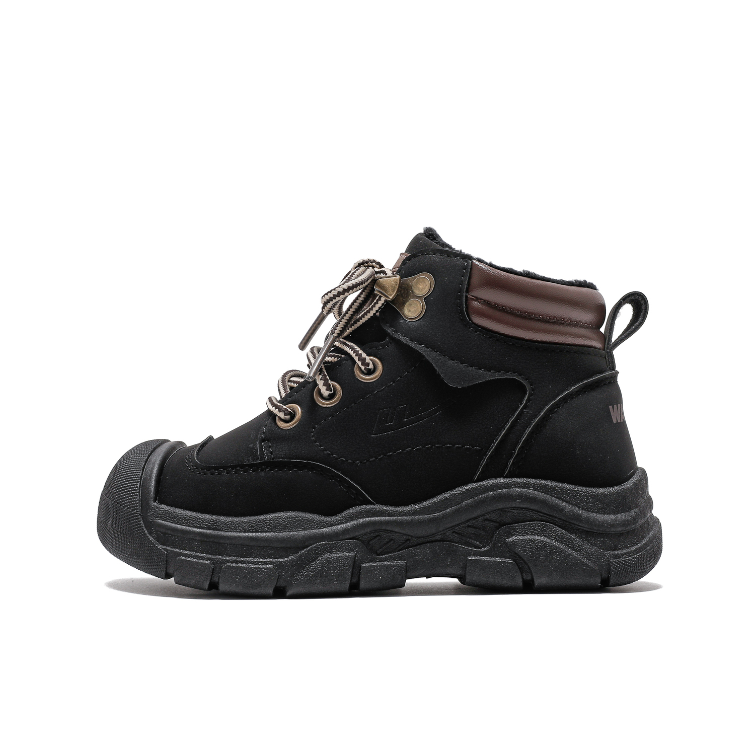 

Легкие утепленные высокие детские ботинки с амортизацией Kids' WARRIOR, черный