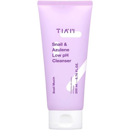 

Tiam Snail & Azulene Low pH Cleanser Foaming Face Wash & Gentle Cleansing Tia'm
