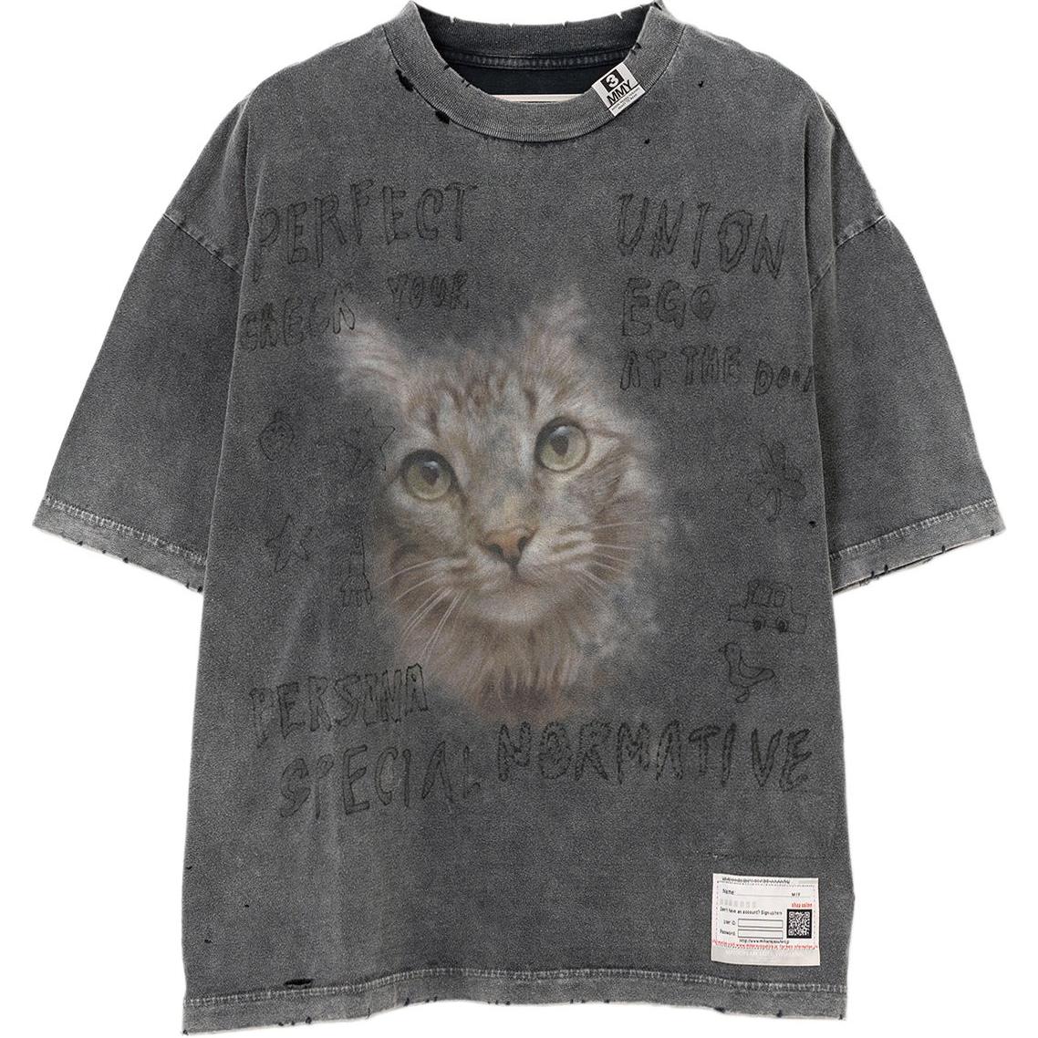 

Maison Mihara Yasuhiro Футболка женская черная, Черный, Maison Mihara Yasuhiro Футболка женская черная