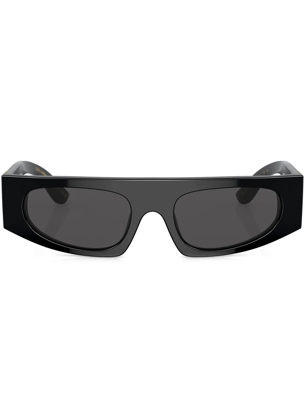 

Солнцезащитные очки в прямоугольной оправе с логотипом Dolce & Gabbana Eyewear, черный