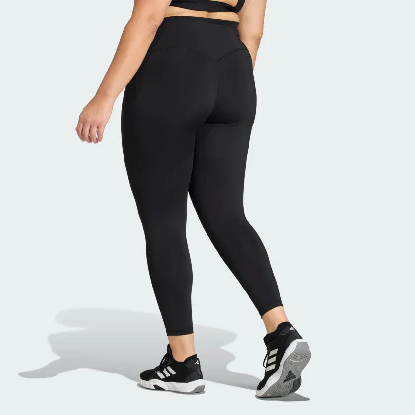 Женские леггинсы adidas Optime Workout 1/1 (большие размеры), Black — фото 2