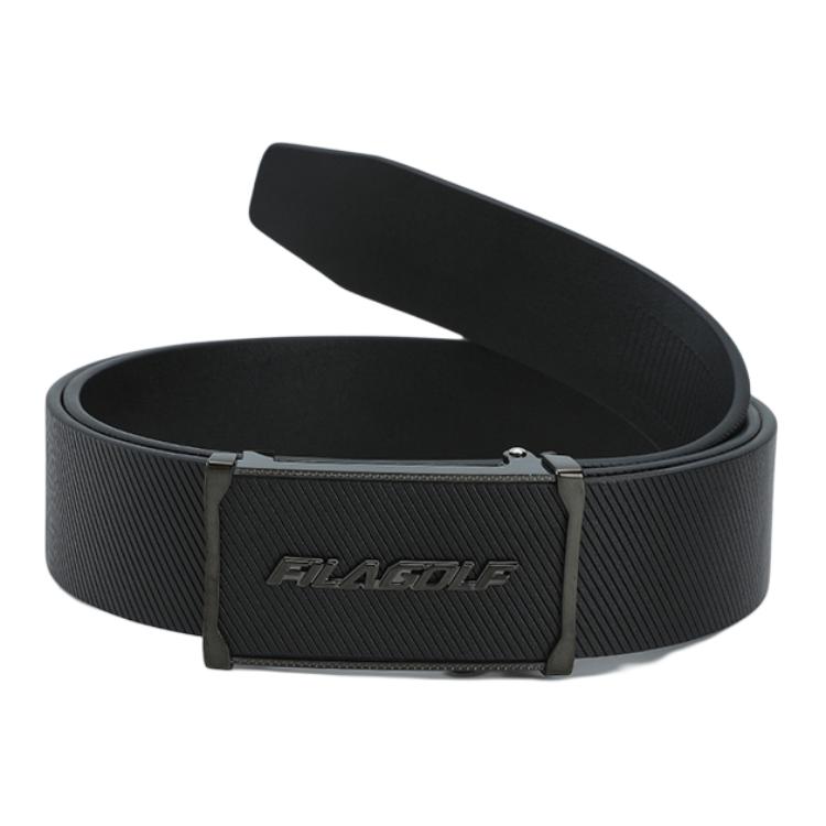 

FILA Мужской белый кожаный ремень 3.4 см, Black