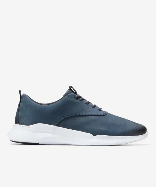 Мужские кроссовки из натуральной кожи Cole Haan Grand Cross Court тёмно-синие