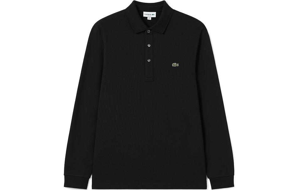 Мужские рубашки поло с воротником-поло, умеренно прямой крой Lacoste, cb8/camel — фото 3