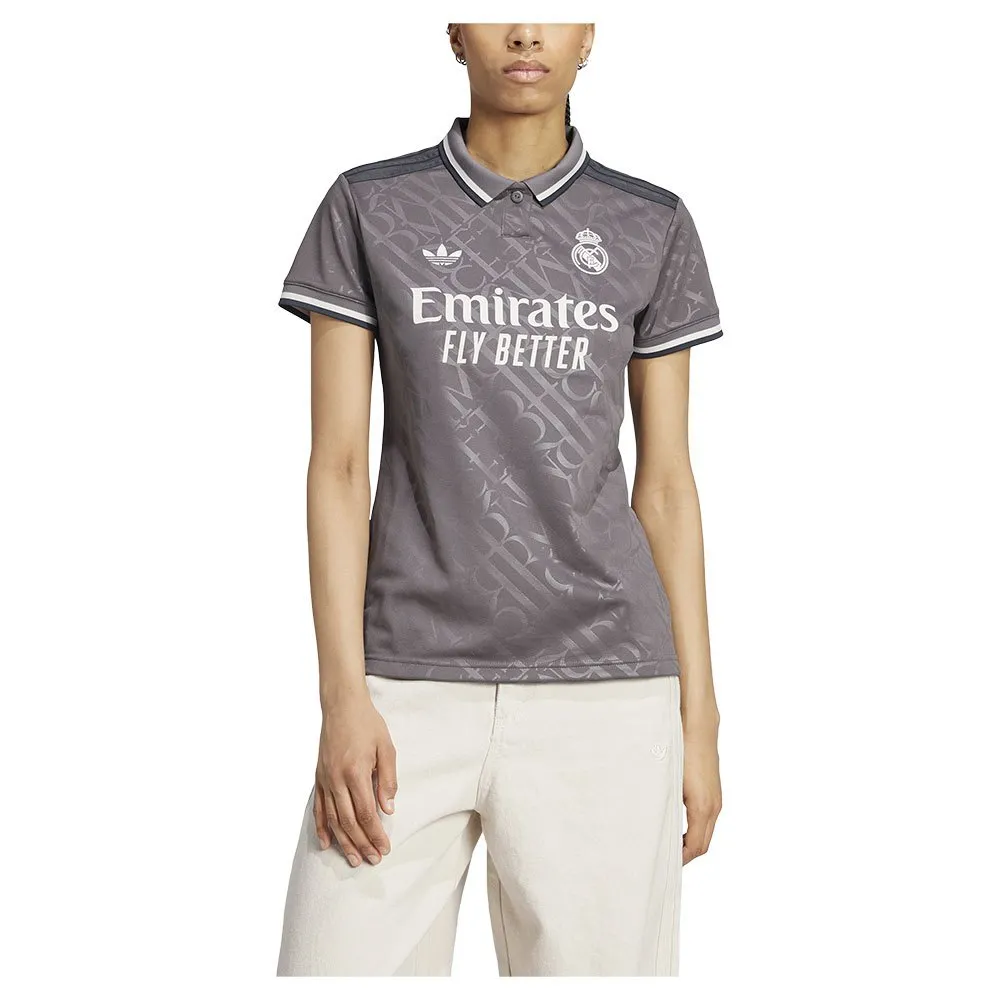 

Футболка с коротким рукавом adidas Real Madrid 24/25 Third Woman, серый