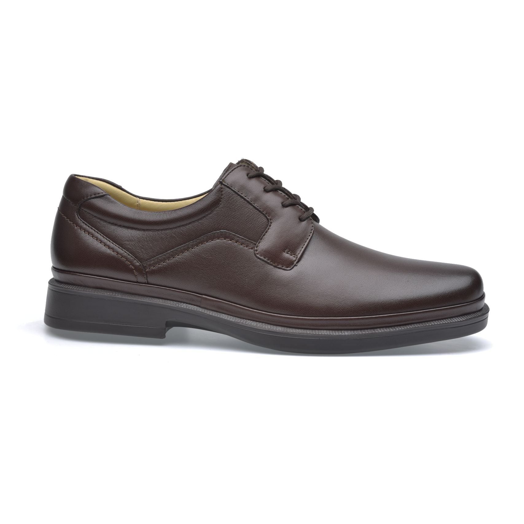Мужские оксфорды из овчины - Traditional Max Pazstor, цвет espresso brown — фото 4