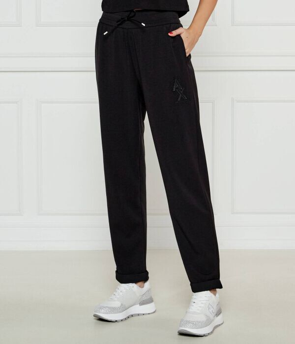 

Штаны спортивные Armani Exchange Loose Fit, черный