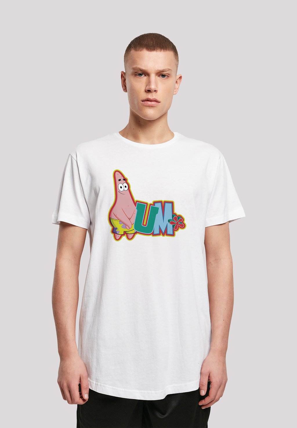 

Футболка с принтом SPONGEBOB SCHWAMMKOPF PATRICK STAR F4NT4STIC, белый