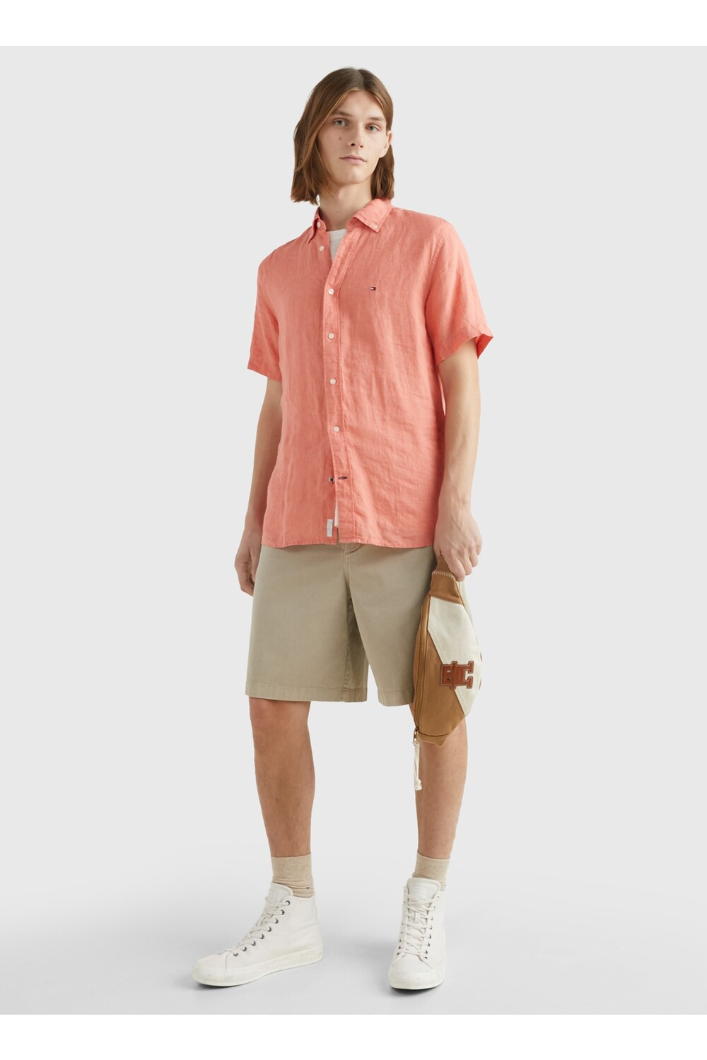 

Рубашка Tommy Hilfiger, розовый