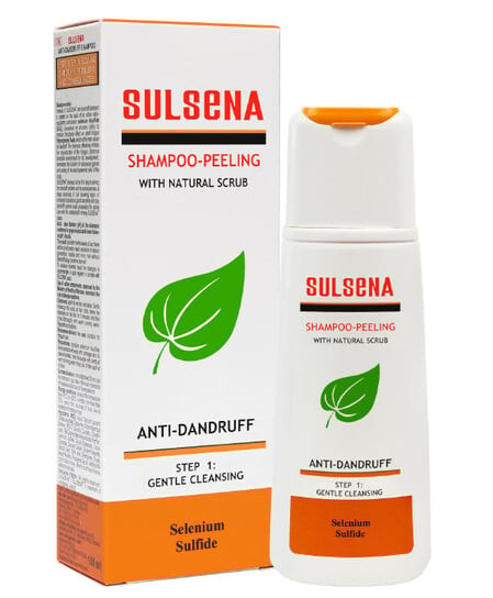 

Шампунь против перхоти с натуральным пилингом 150мл Sulsena Anti-Dandruff