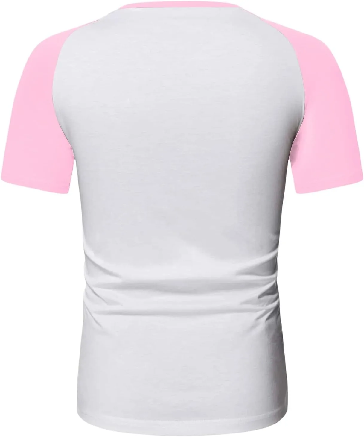 Мужская футболка Raglan с коротким рукавом Slim Fit — фото 4