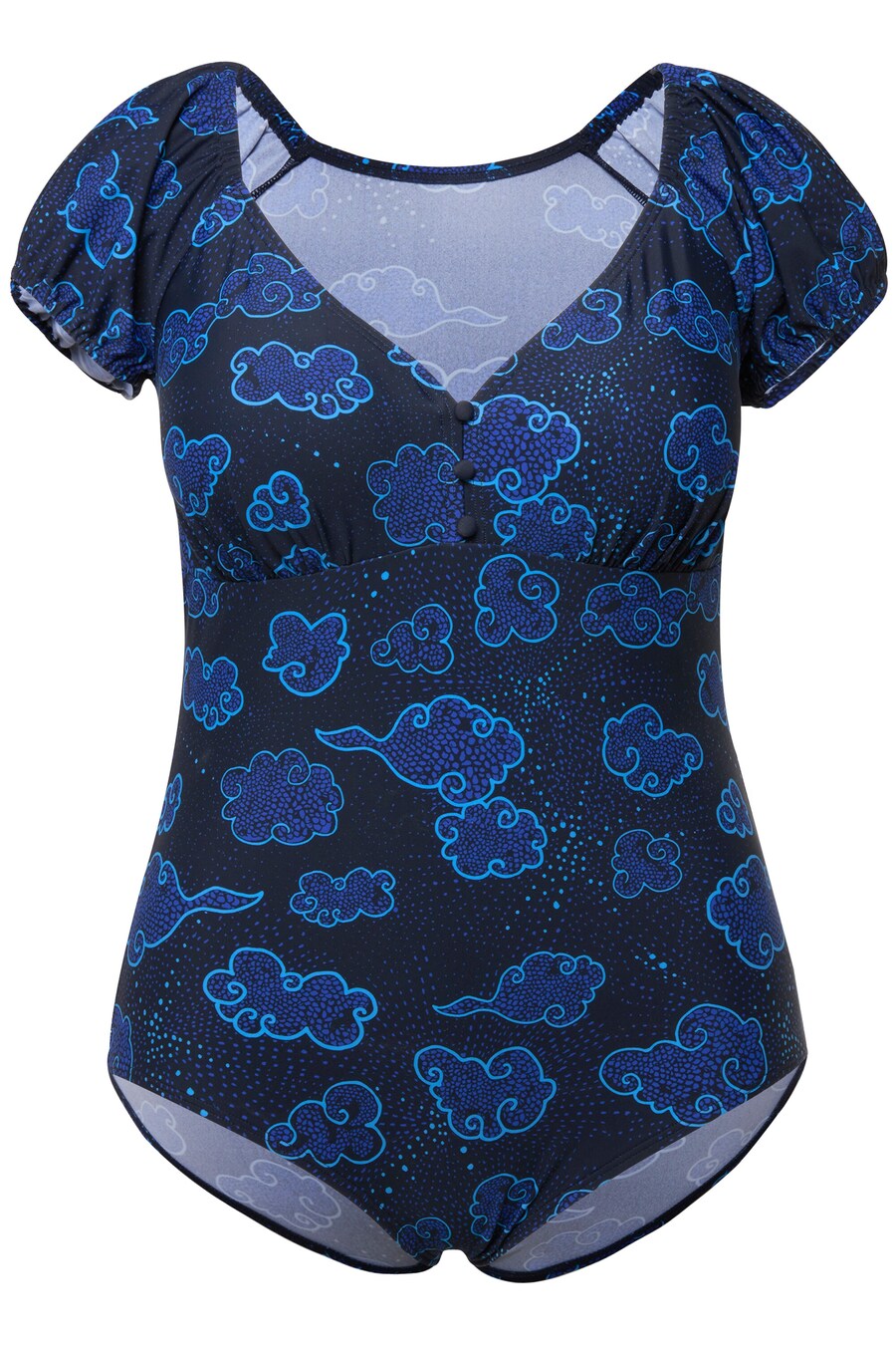 

Купальник-бралетт Ulla Popken, цвет Blue/marine blue/Azure