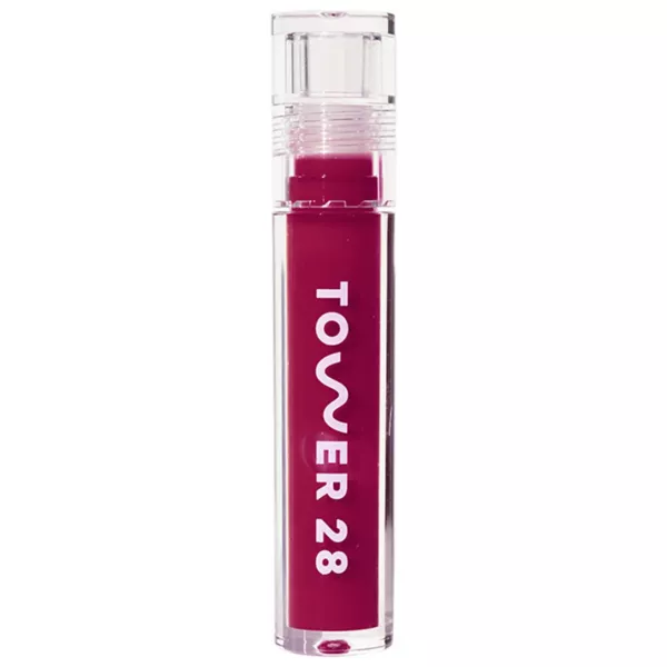 

Shineon lip jelly увлажняющее нелипкое масло для губ Tower 28 Beauty, цвет wild