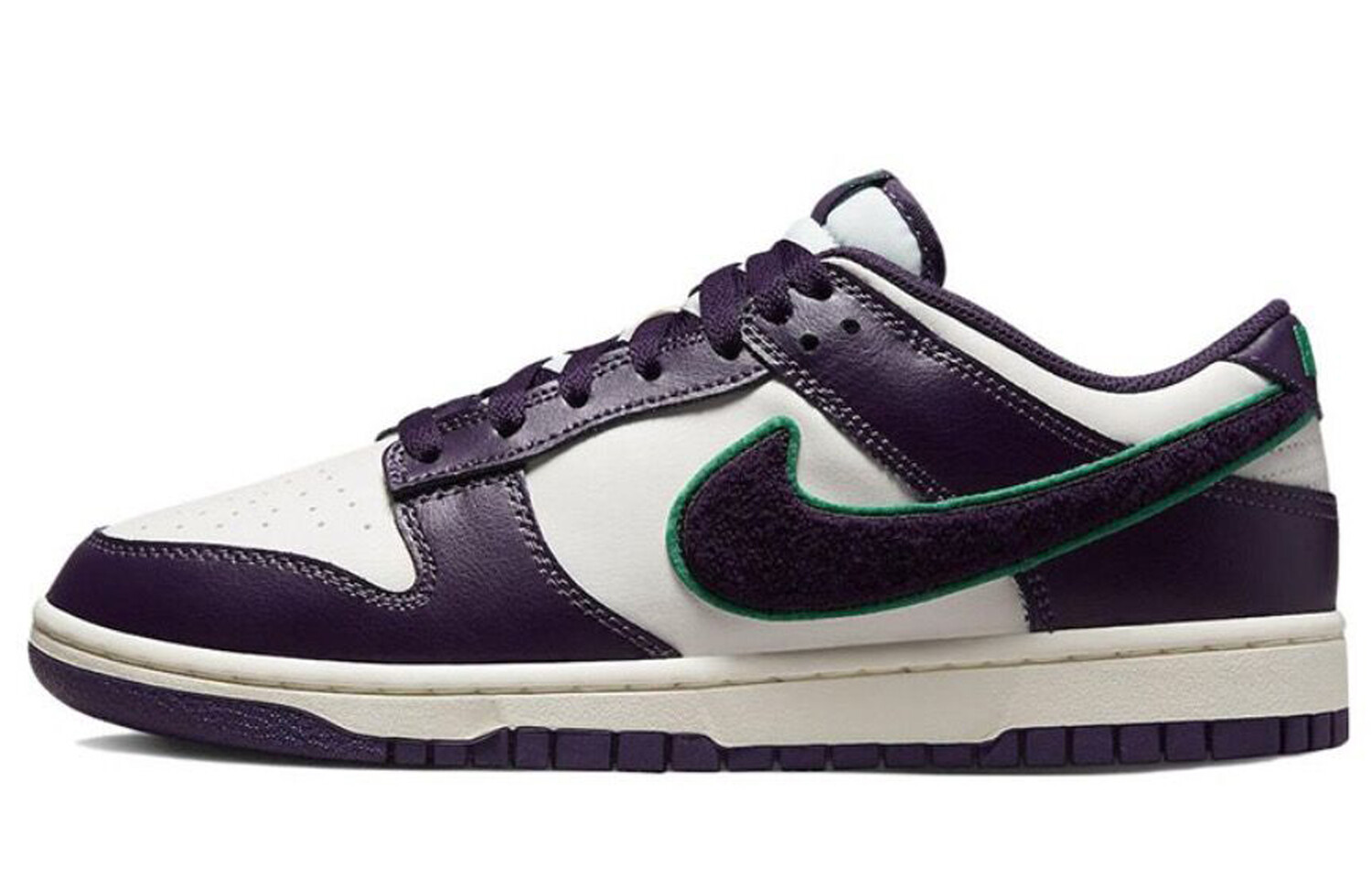 

Кроссовки Nike Dunk Skateboard Shoes Men Low-Top White Purple