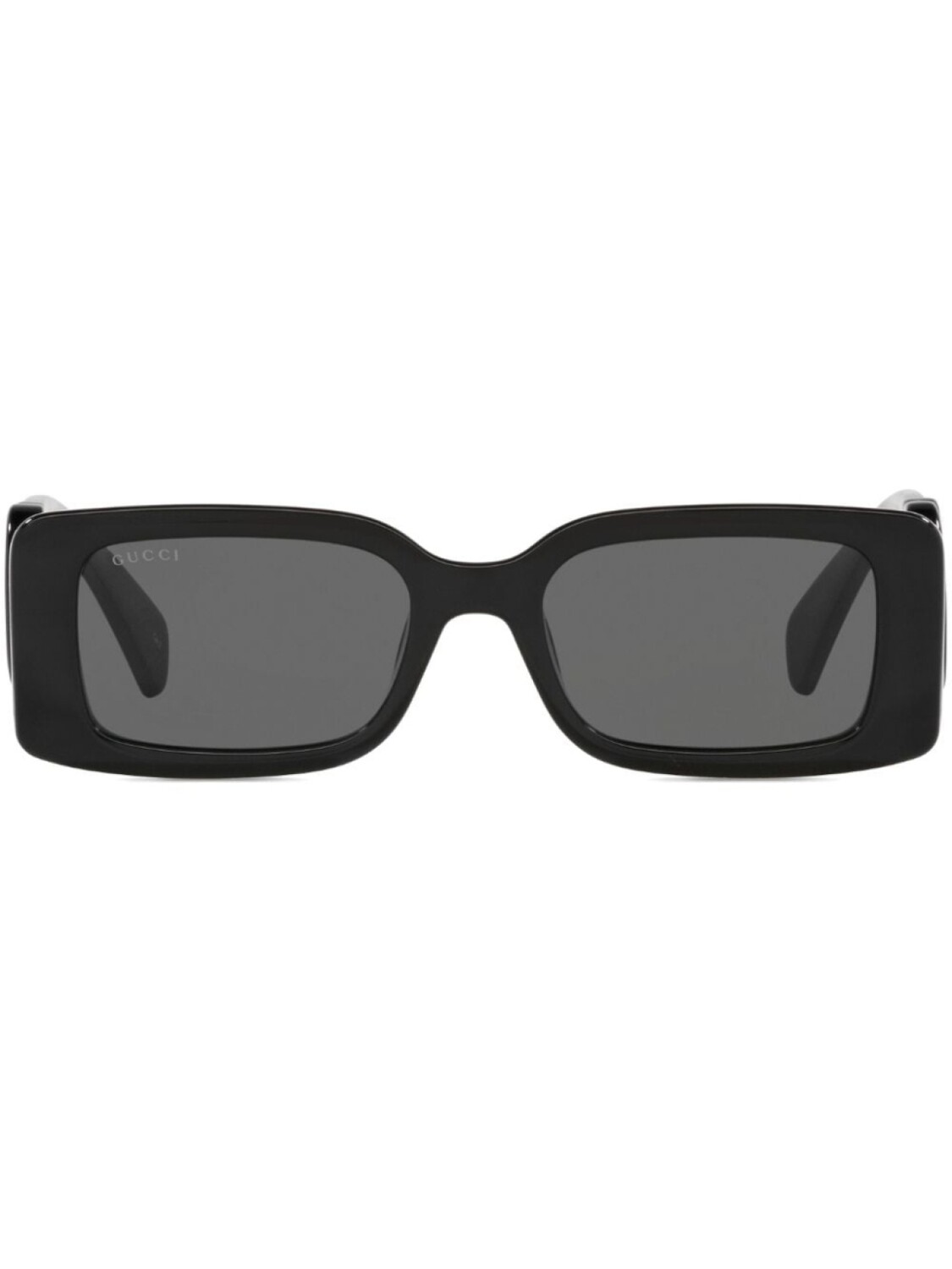 

Gucci Eyewear солнцезащитные очки с логотипом Interlocking G, черный