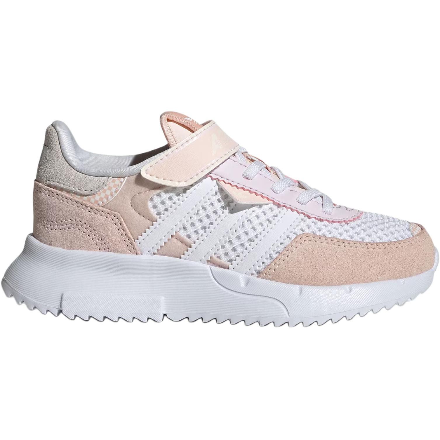 Кроссовки детские Retropy F2 Low top для бега Adidas Originals, розовый — фото 2