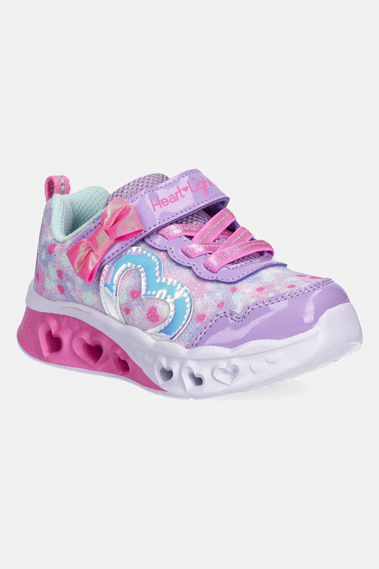 Детские кроссовки FLUTTER HEART LIGHTS Skechers, фиолетовый — фото 2