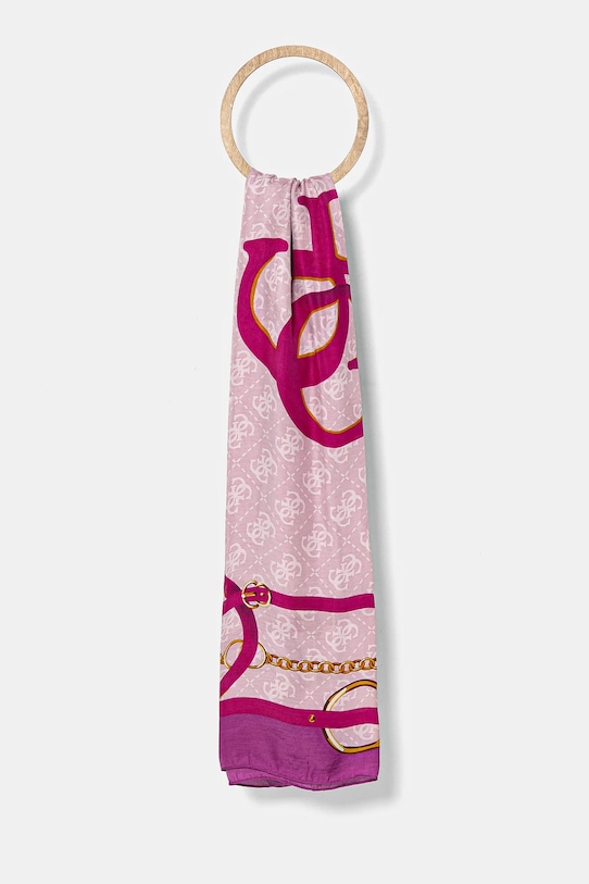 

Шарф Foulard Guess, розовый