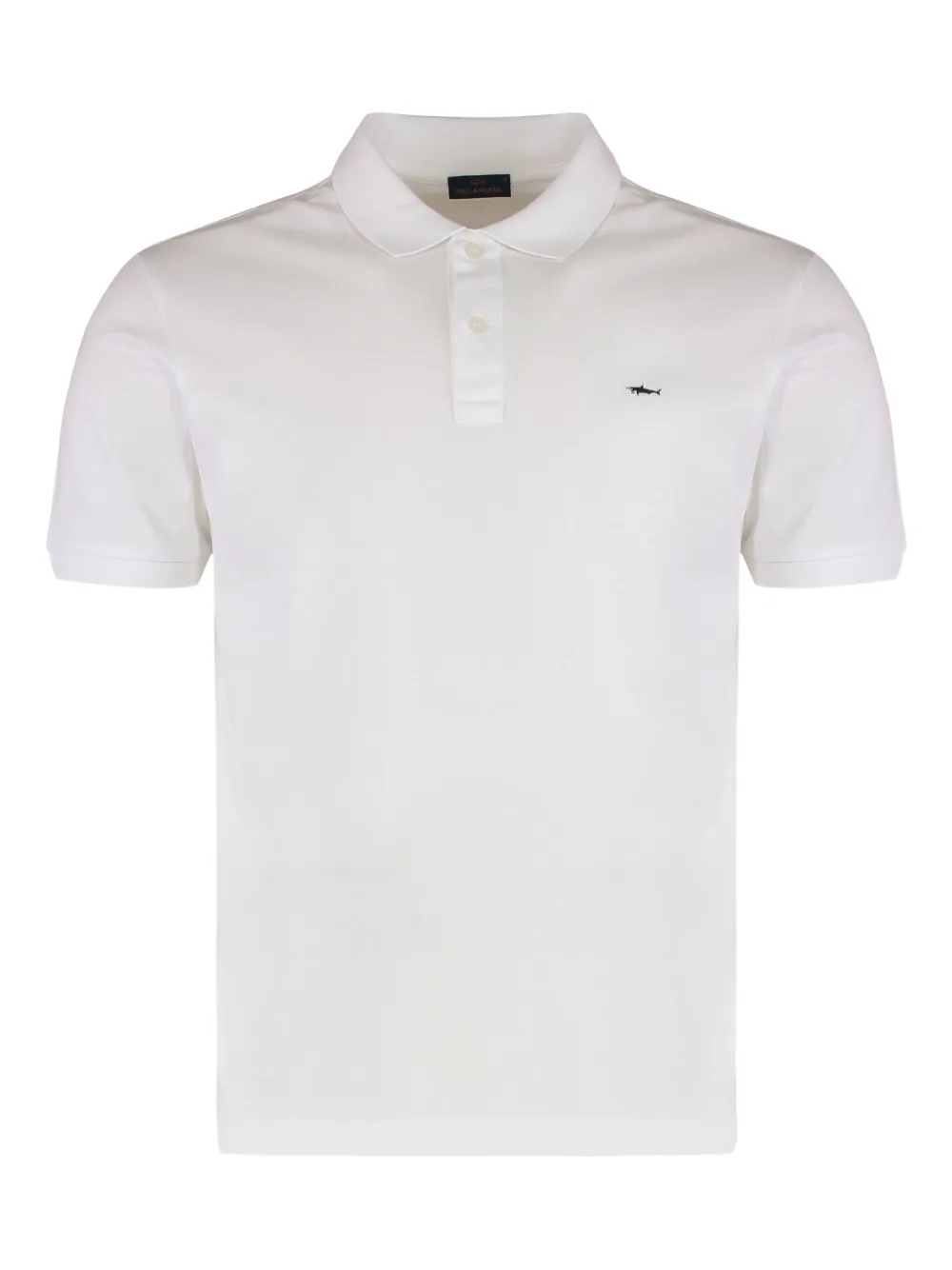 

Поло с короткими рукавами и вышивкой логотипа Paul & Shark, белый