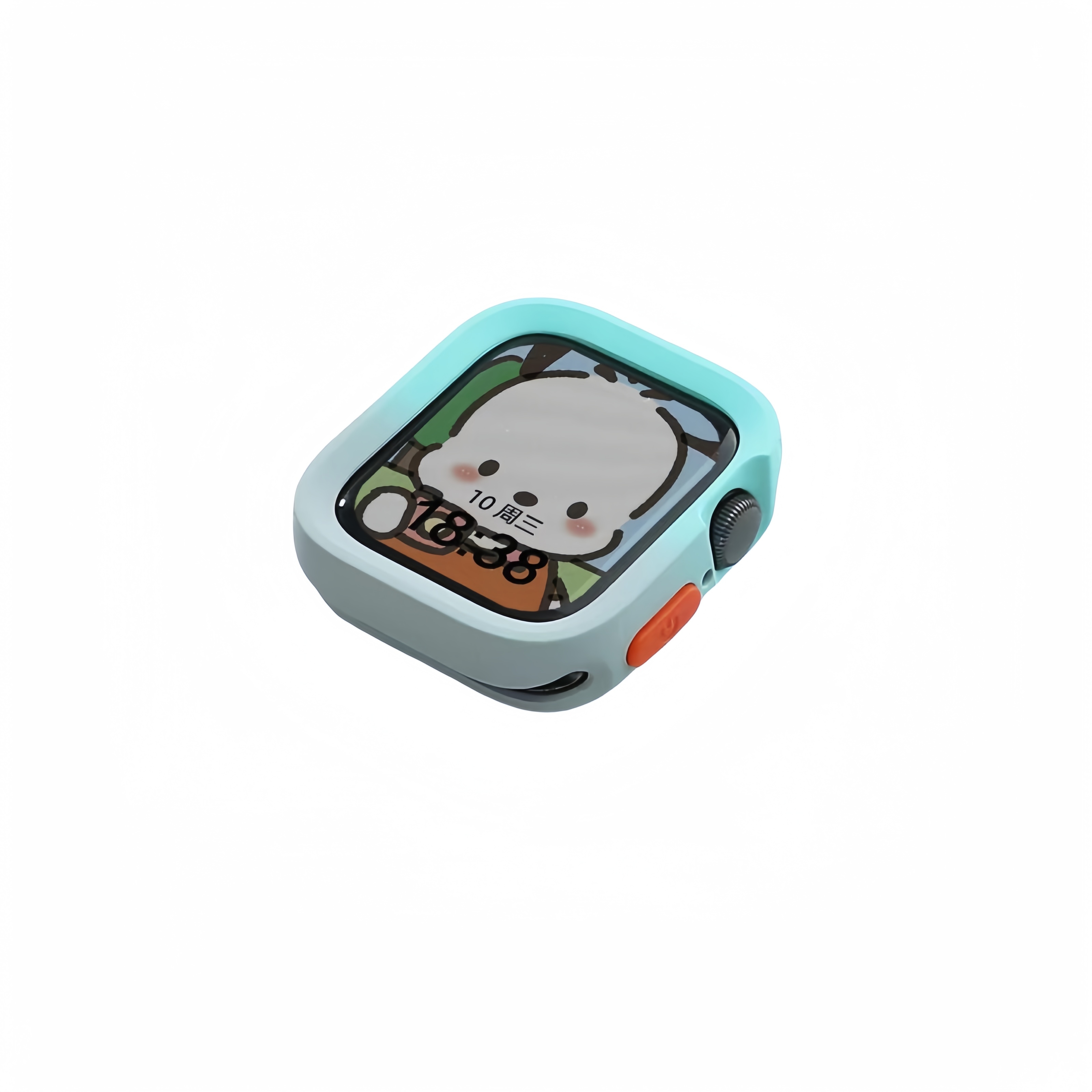 

Akkerds Часы Protective Case Apple TPU Case Material Apple, Fruit Green Gray