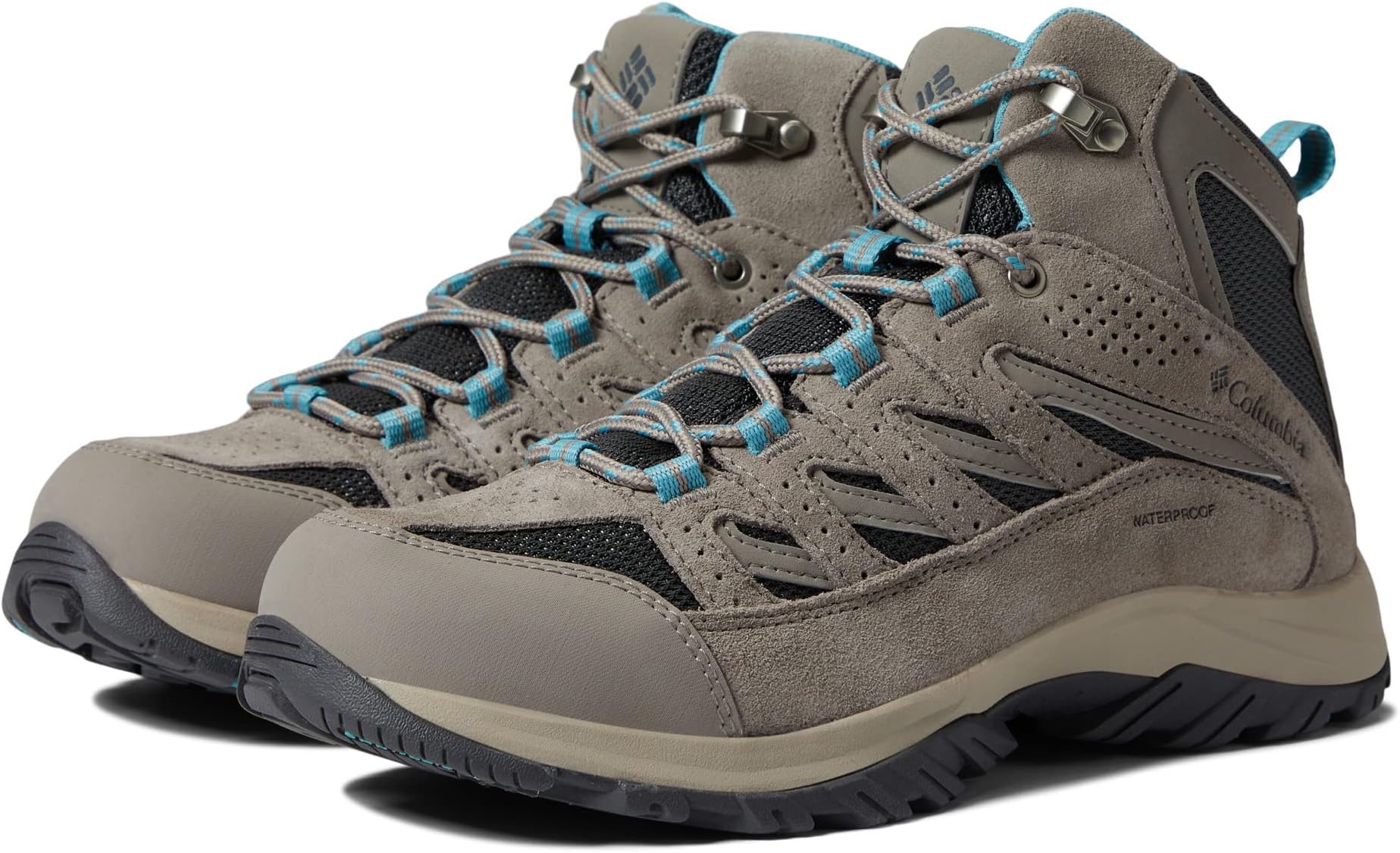 

Походная обувь водонепроницаемая Crestwood Mid Waterproof Columbia, цвет Dark Grey/Kettle