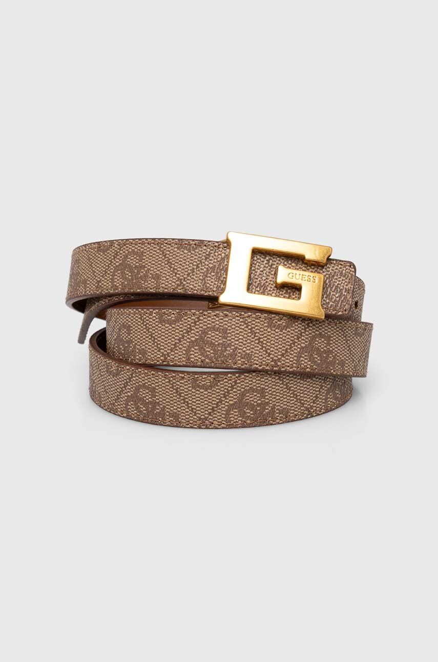 

Guess NOREEN двусторонний ремень, бежевый