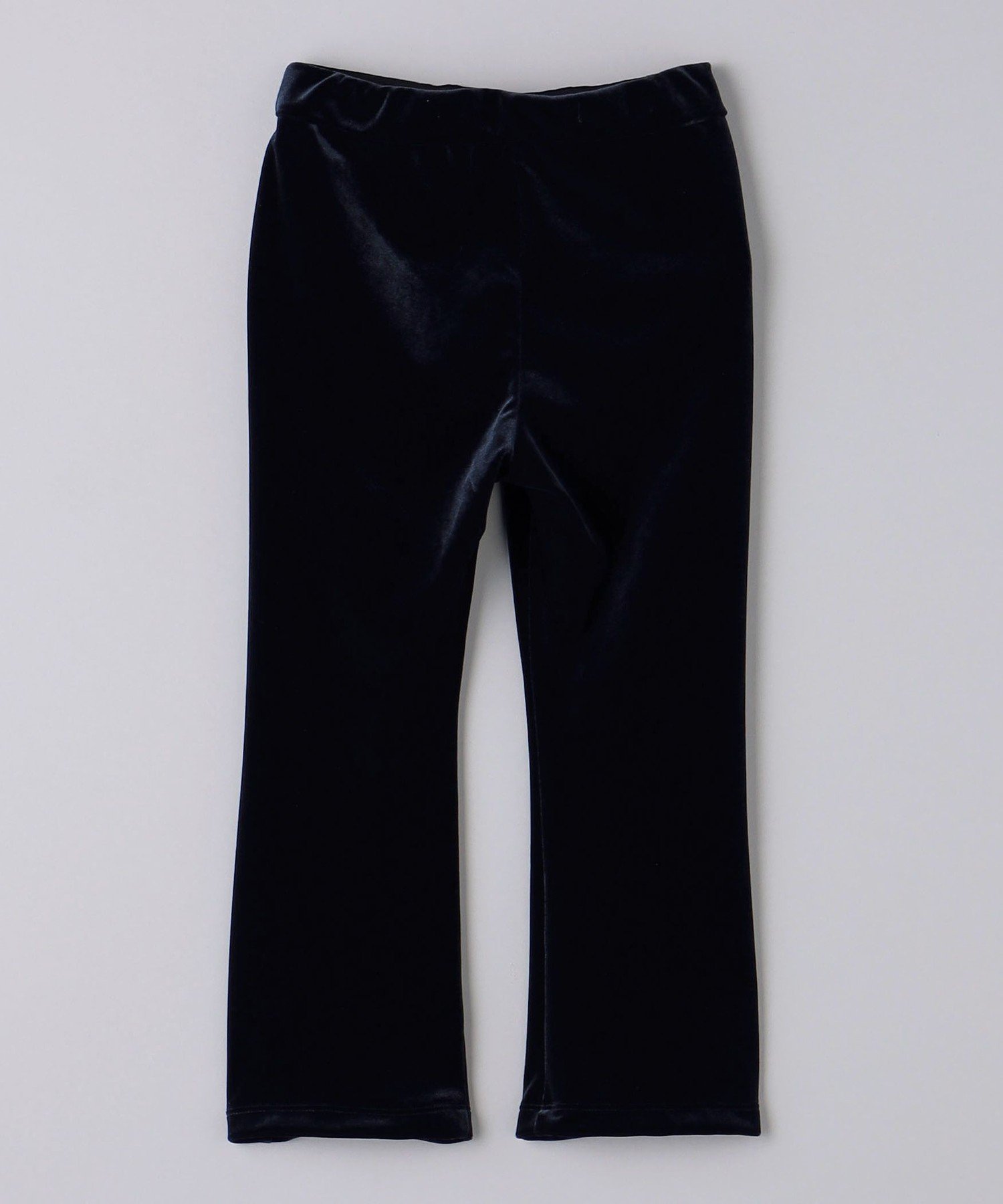 Велюровые брюки-клеш для детей 110-120 см United Arrows, NAVY — фото 2