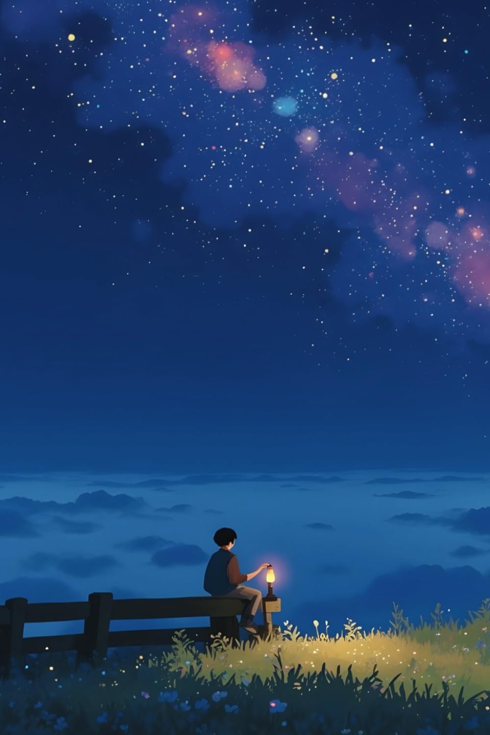 

Starry Night Reflection Journal: Aesthetic & Dreamy Notebook: Lined - 120 Pages, 6x9 inch, Matte Cover (Independently published)