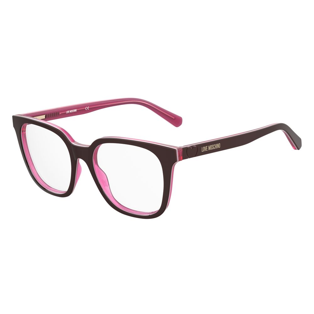 

Женские оправы Love Moschino из ацетата, цвет burgundy