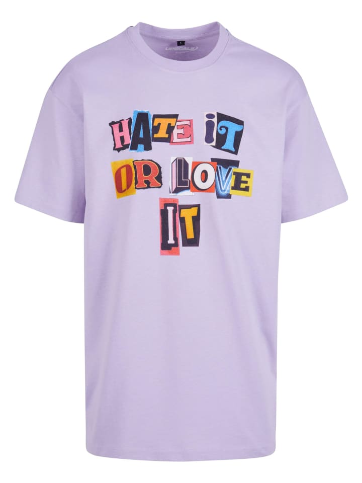 

Футболка Mister Tee, сиреневый