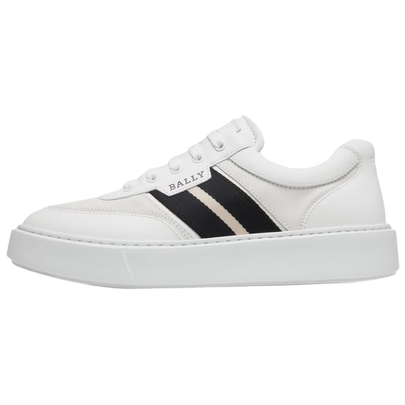 

BALLY Низкие скейтерские кеды мужские белые