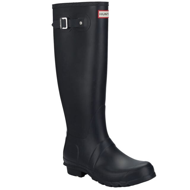 Женские резиновые сапоги Hunter Original Tall, темно-синие