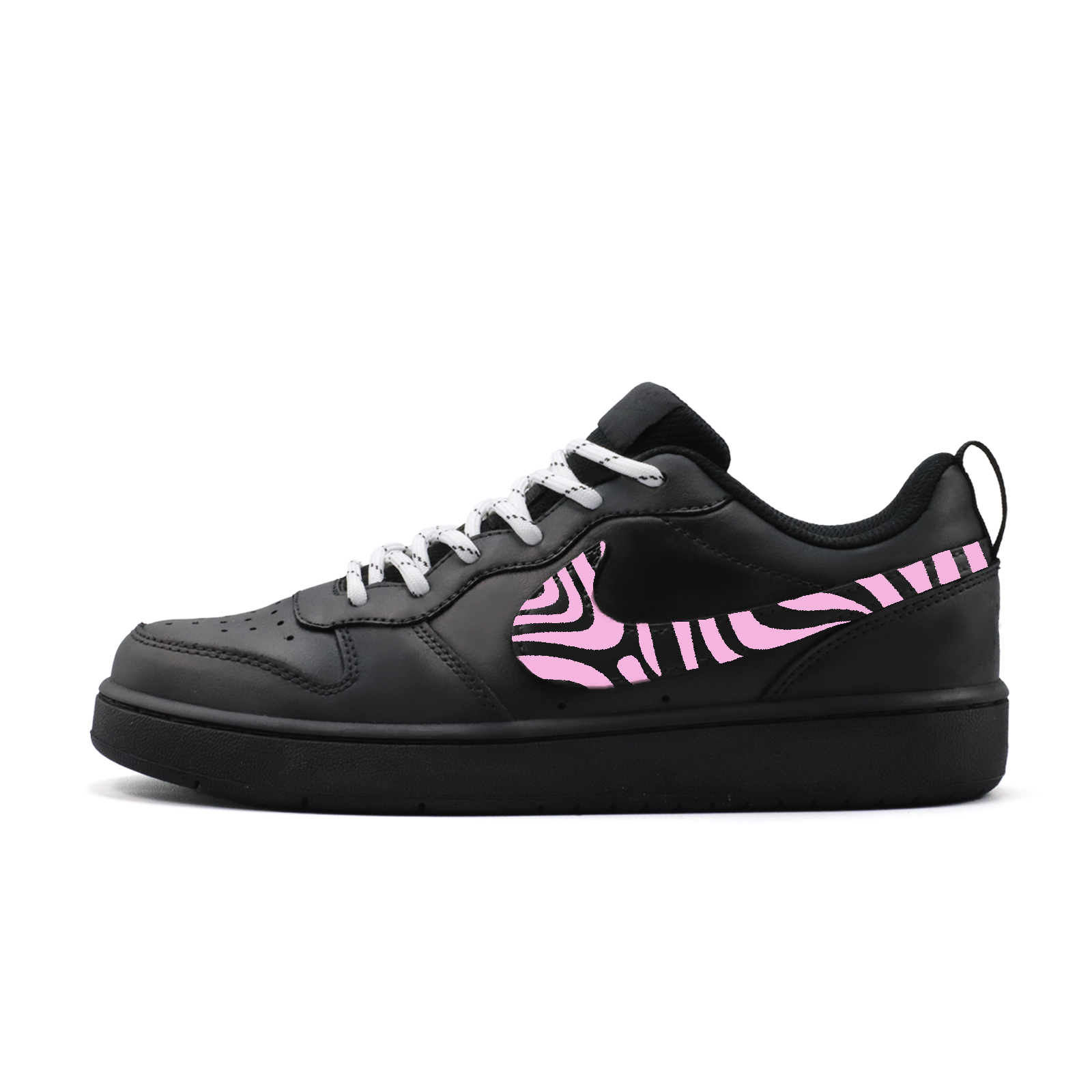 

Nike Кроссовки Court Borough Berry Roll Slip Resistant Abrasion Resistant Low top Skateboard Shoes Pink Kids'