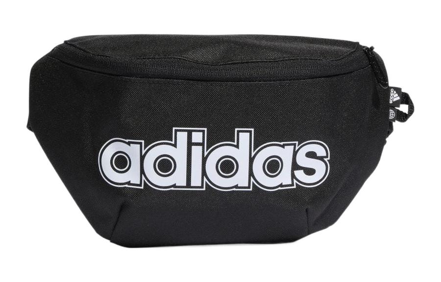 

Adidas Поясная сумка из полиэстера, обычная, мужская, черная/белая
