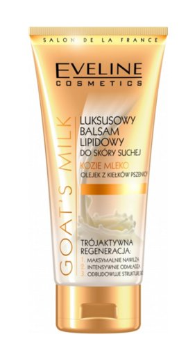 

Eveline Cosmetics, Goat's Milk, липидный бальзам для сухой кожи, 200 мл