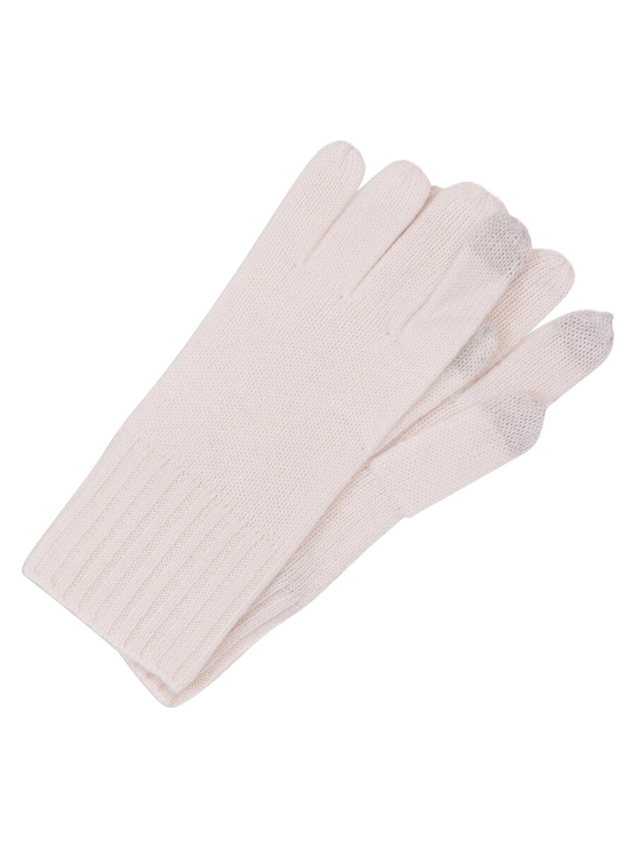 

Перчатки с закрытыми пальцами CASH-MERE.CH, белый