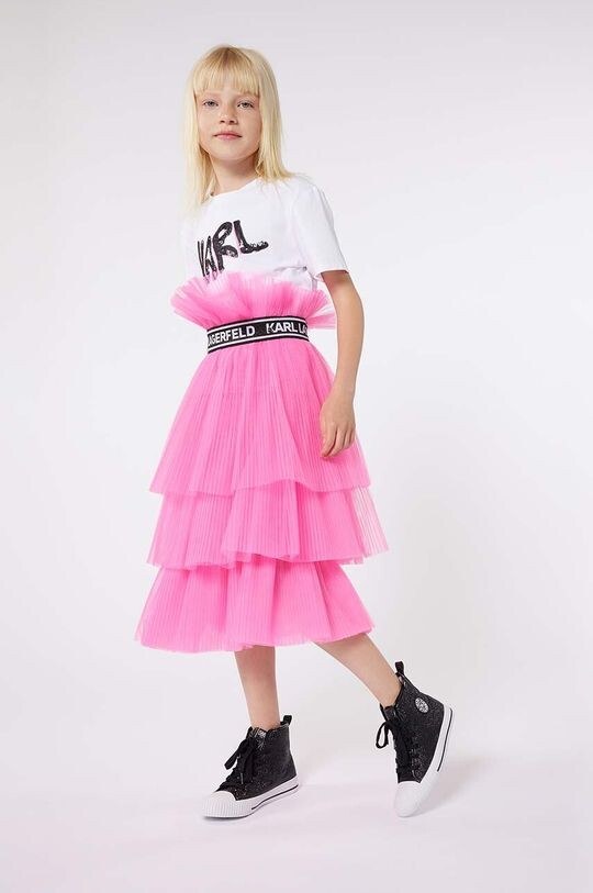

Джинсовая юбка для девочки Karl Lagerfeld, роза